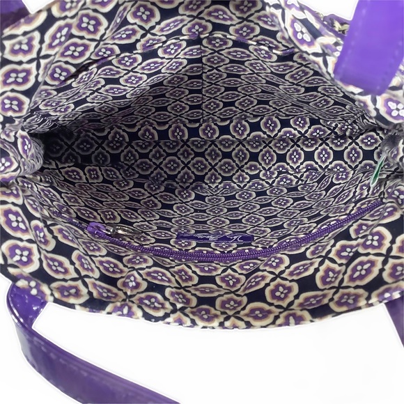 💜VERA BRADLEY Violet Ruffle Bag - Picture 7 of 8